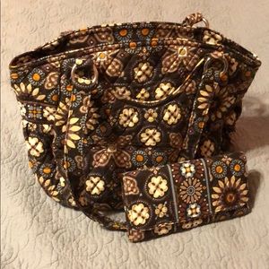 Vera Bradley Glenna bag & wallet, Canyon pattern